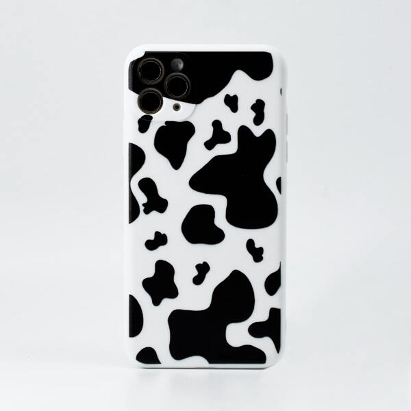 

Cow Pattern Phone Case, Black and white