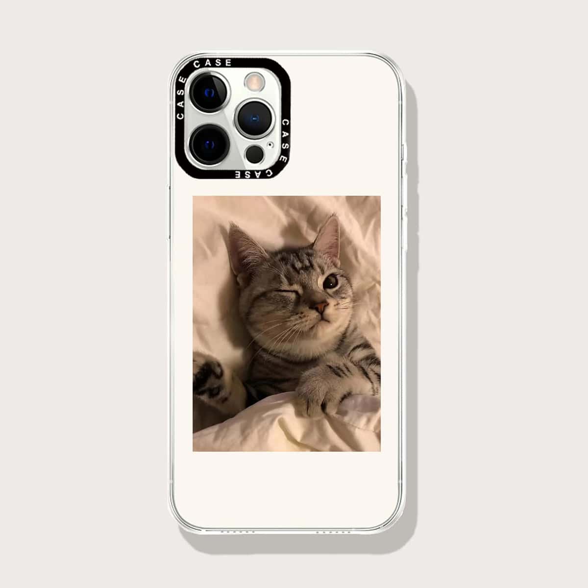 

Cat Print Phone Case, Multicolor