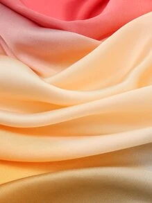 1pc Fashionable Multicolor Versatile Women's Scarf - Multicolor - View 4