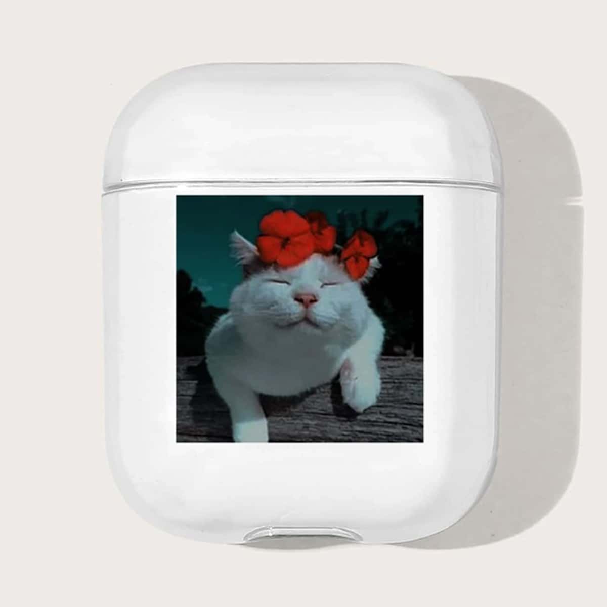

Cat Pattern Airpods Case, Multicolor