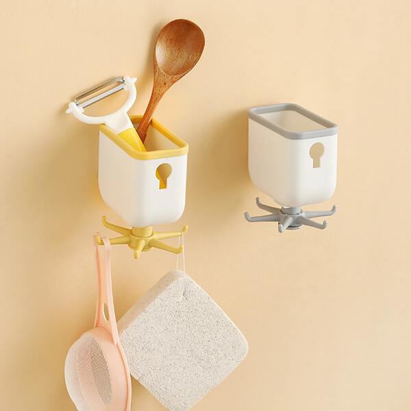 

1pc Random Storage Rack With Hook, Multicolor