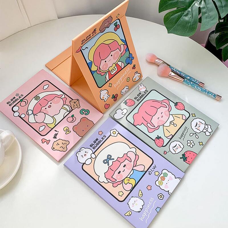

1pc Random Cartoon Foldable Makeup Mirror, Multicolor