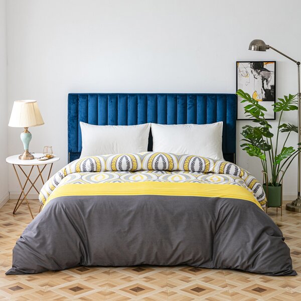 

Striped Pattern Duvet Cover Without Filler, Multicolor