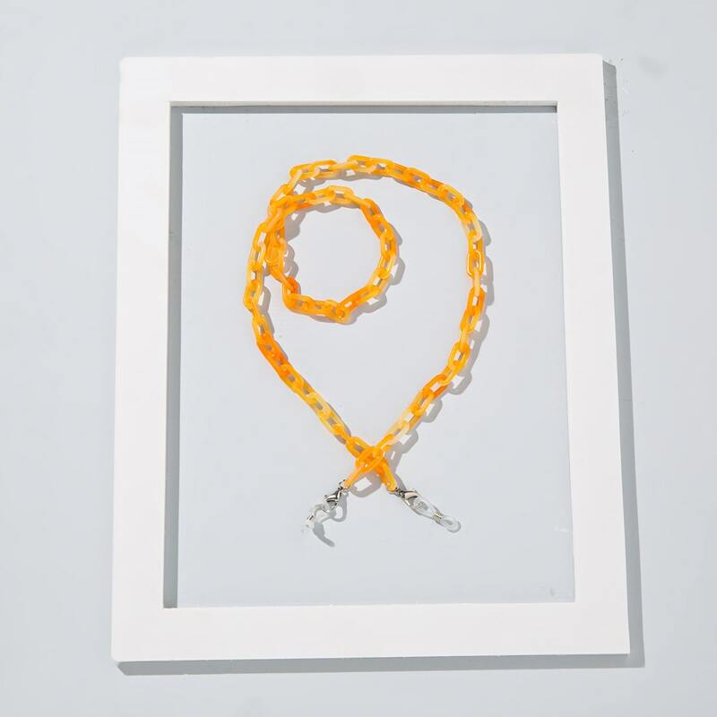 

Acrylic Glasses Chain, Yellow