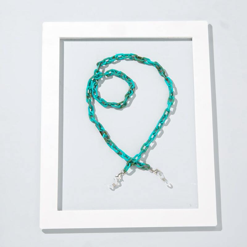 

Acrylic Glasses Chain, Green