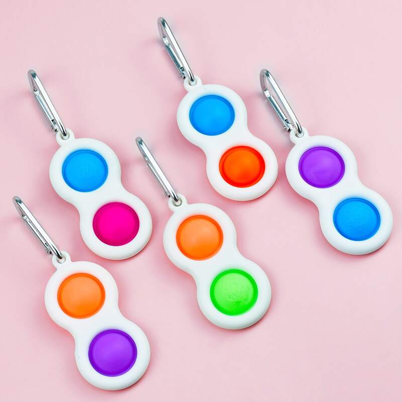 

1pc Random Push Bubble Decompression Toy, Multicolor