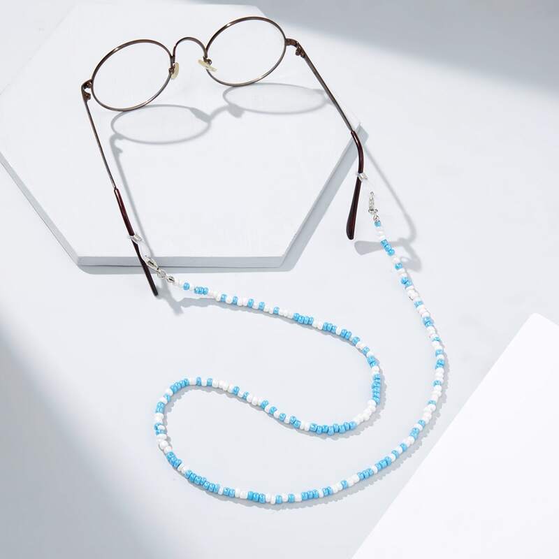

Colorful Beaded Glasses Chain, Multicolor