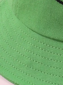 Sombrero De Cubo Para Niños Pequeños Con Diseño De Rana De Dibujos Animados - Verde - Ver 6