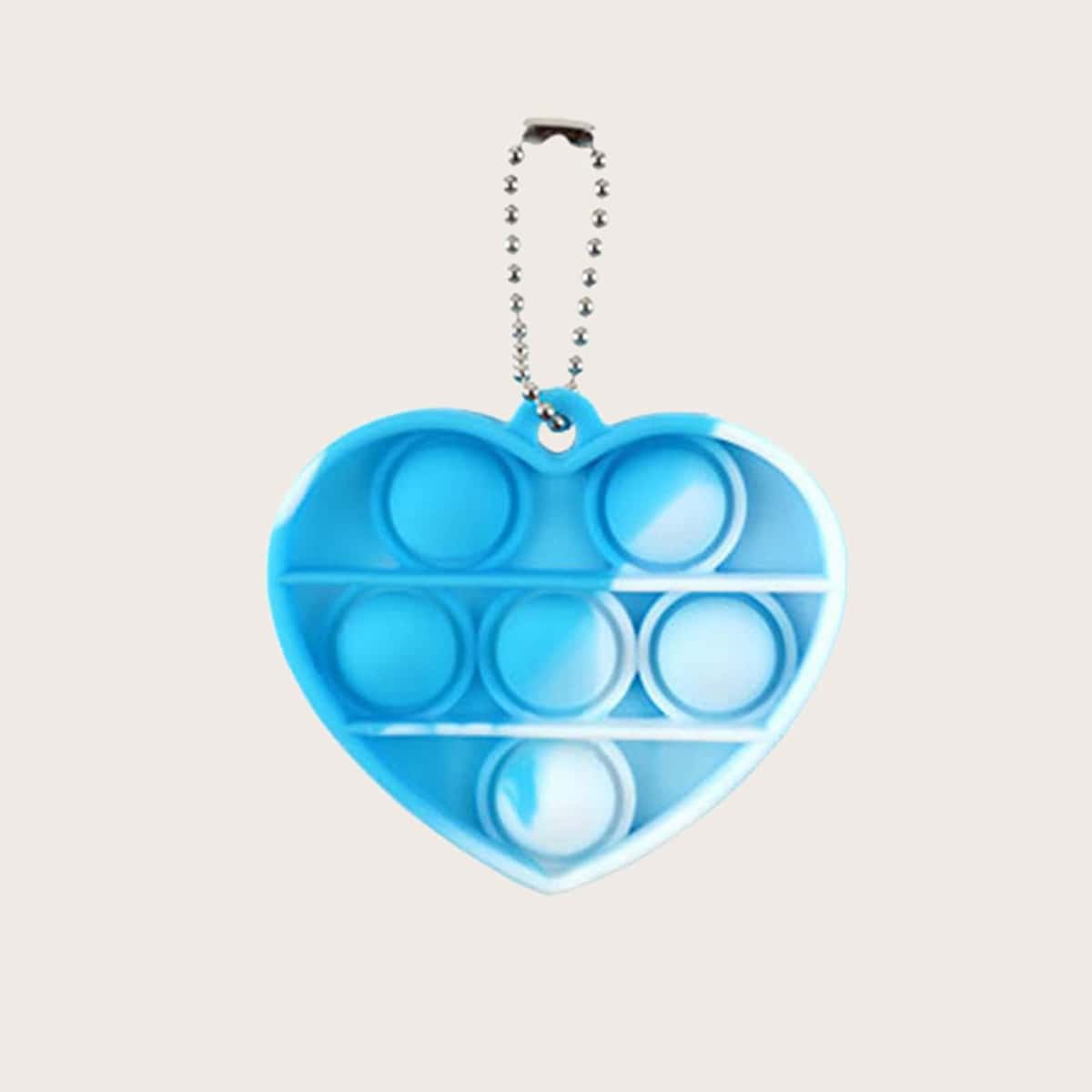 

1pc Random Heart Stress Relief Bubble Toy, Multicolor