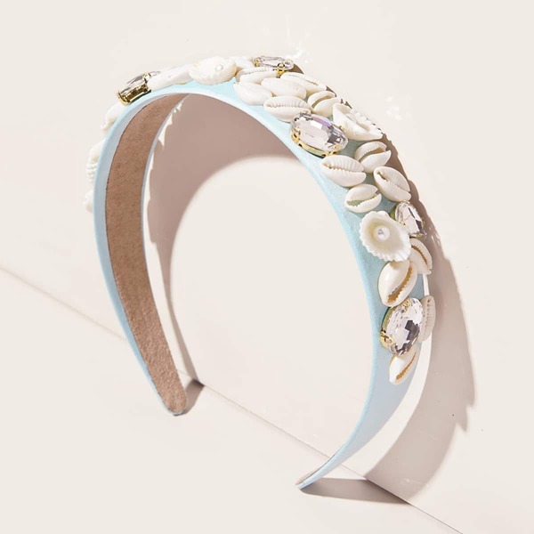 

Shell Decor Headband, Multicolor