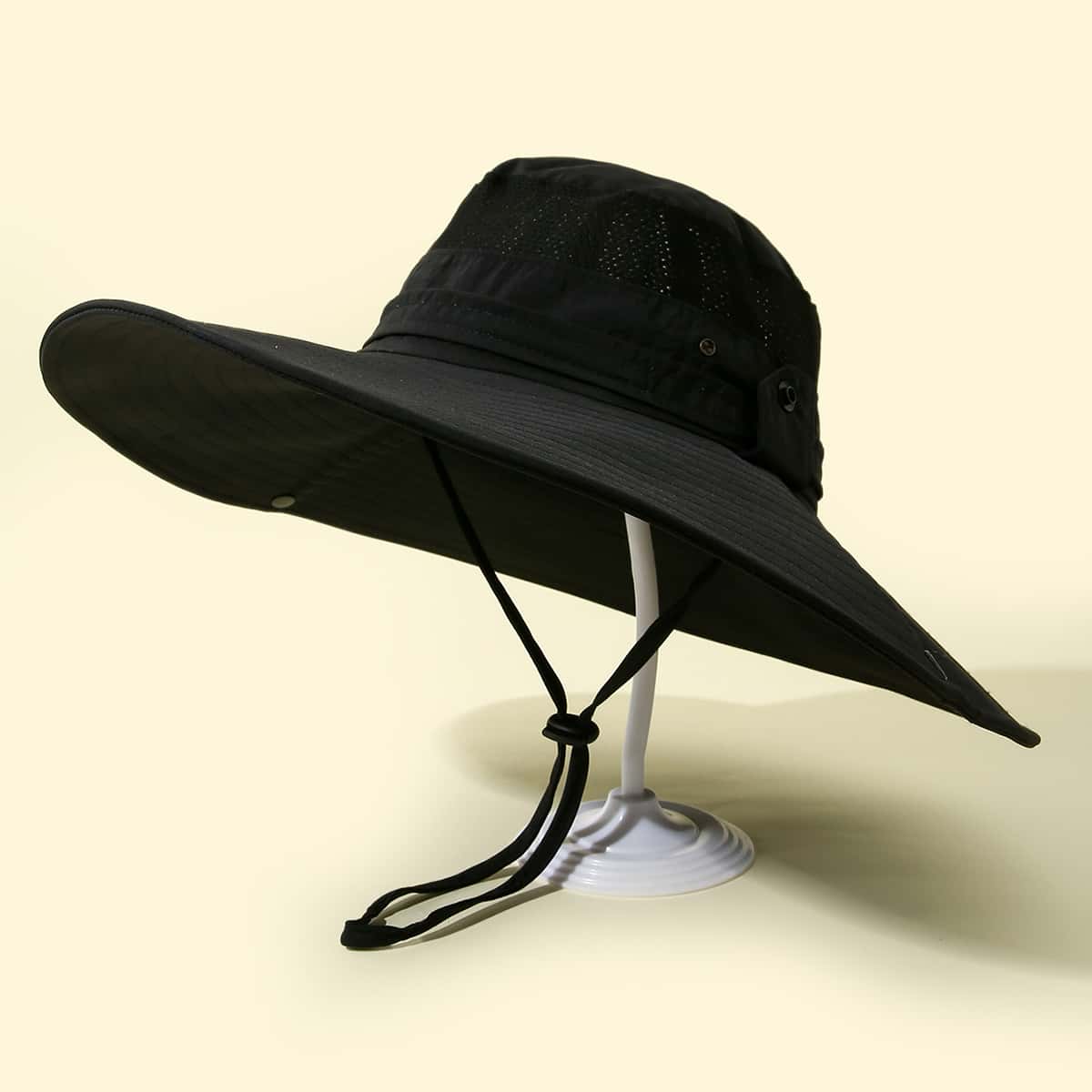 

Guys Plain Floppy Hat, Black