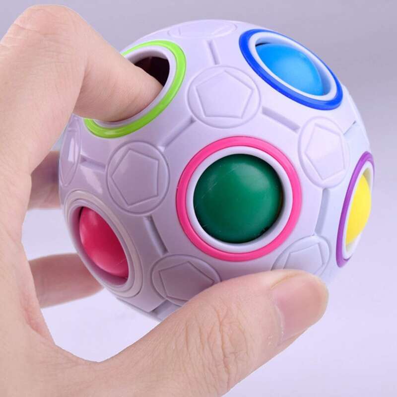 

1pc Random Ball Stress Relief Bubble Toy, Multicolor