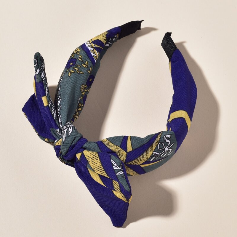 

Graphic Bow Decor Headband, Multicolor