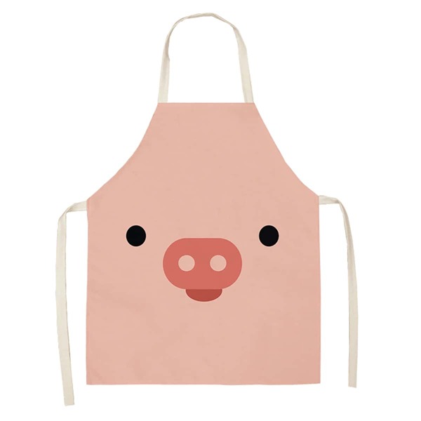 

Cartoon Graphic Apron, Multicolor