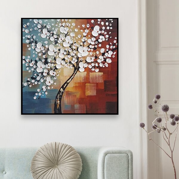 

Tree Print DIY Diamond Unframed Painting, Multicolor