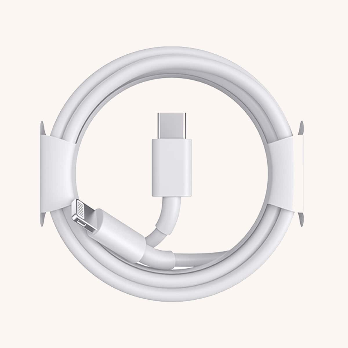 

1pc Phone Data Cable, White