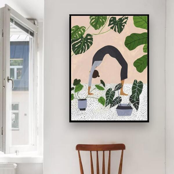 

Figure Graphic DIY Diamond Unframed Painting, Multicolor