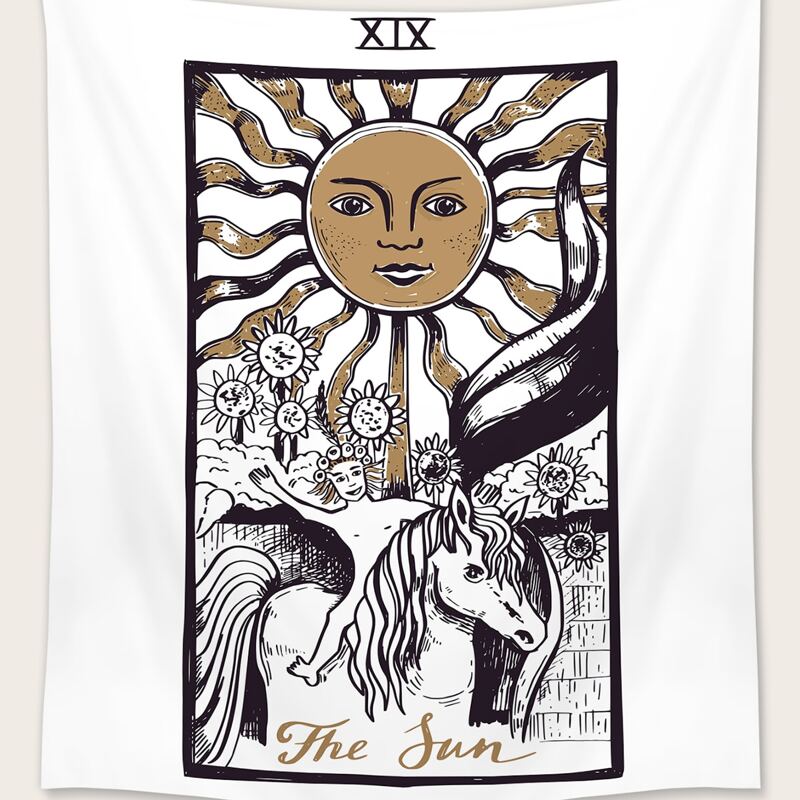 

Tarot Card Tapestry, Multicolor
