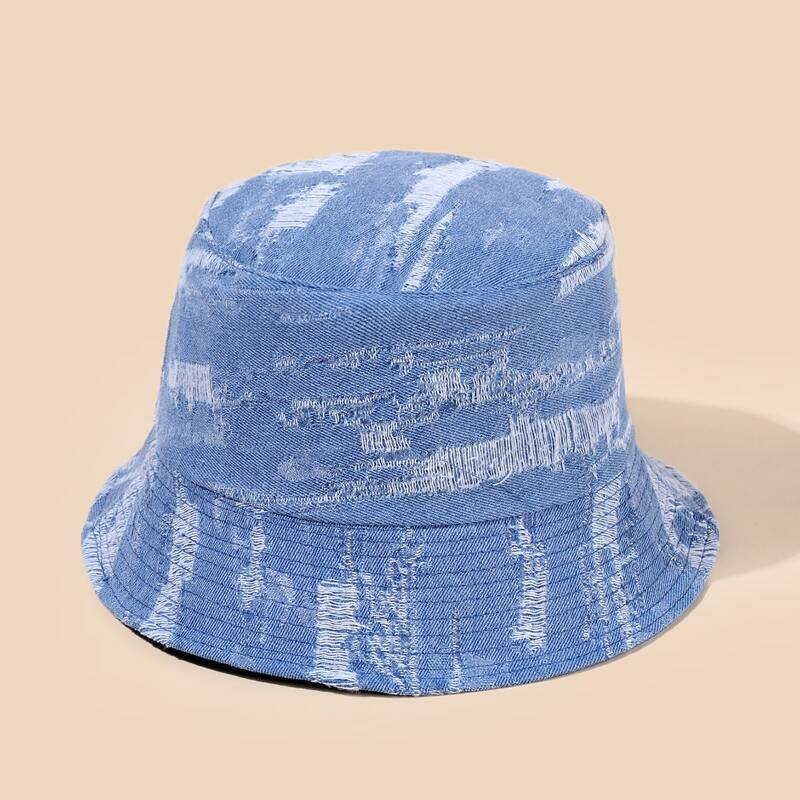 

Plain Bucket Hat, Blue
