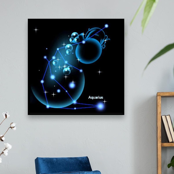

Constellation Print DIY Diamond Unframed Painting, Multicolor