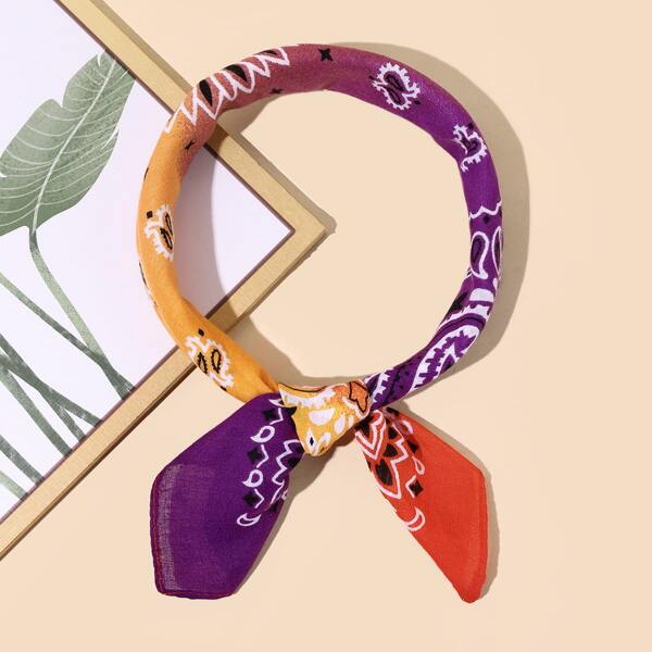 

Paisley Print Bandana, Multicolor