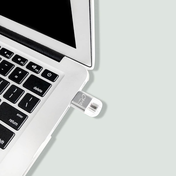

USB флэш-драйверы Одноцветный, Серебряные