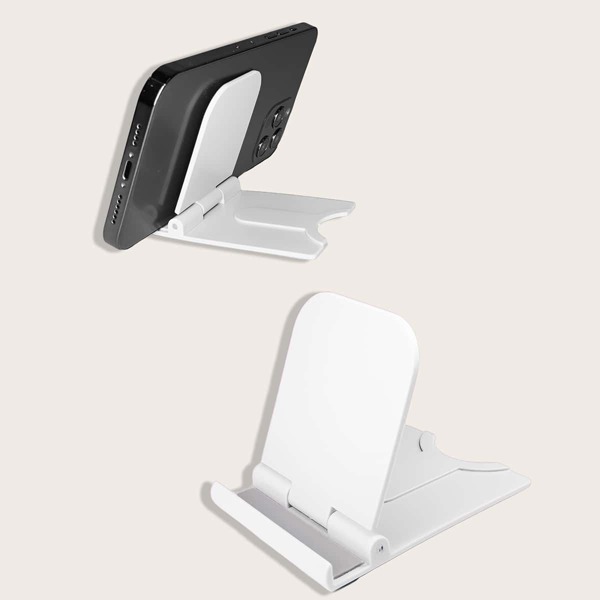

Foldable Phone Holder, White