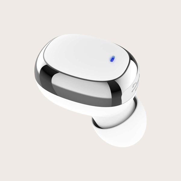 

1шт беспроводной Bluetooth-наушник, Белый
