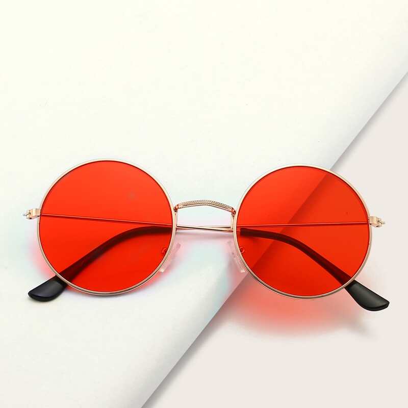

Metal Round Frame Sunglasses