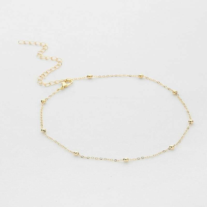 

Simple Charm Necklace, Gold