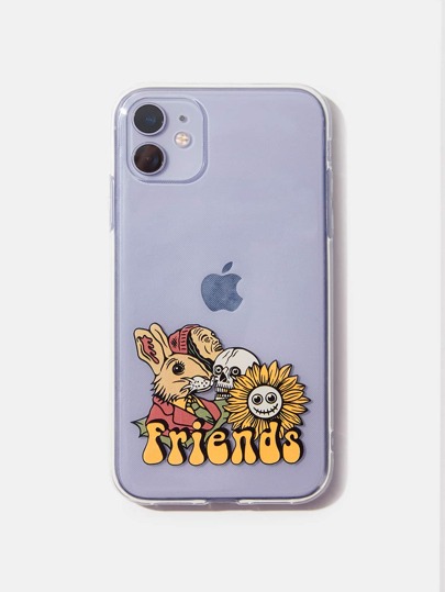 Illousasajaklamo Coque de téléphone portable à imprimé dessin animé