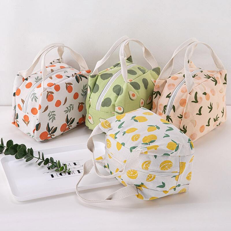 

1pc Random Fruit Insulation Lunch Bag, Multicolor