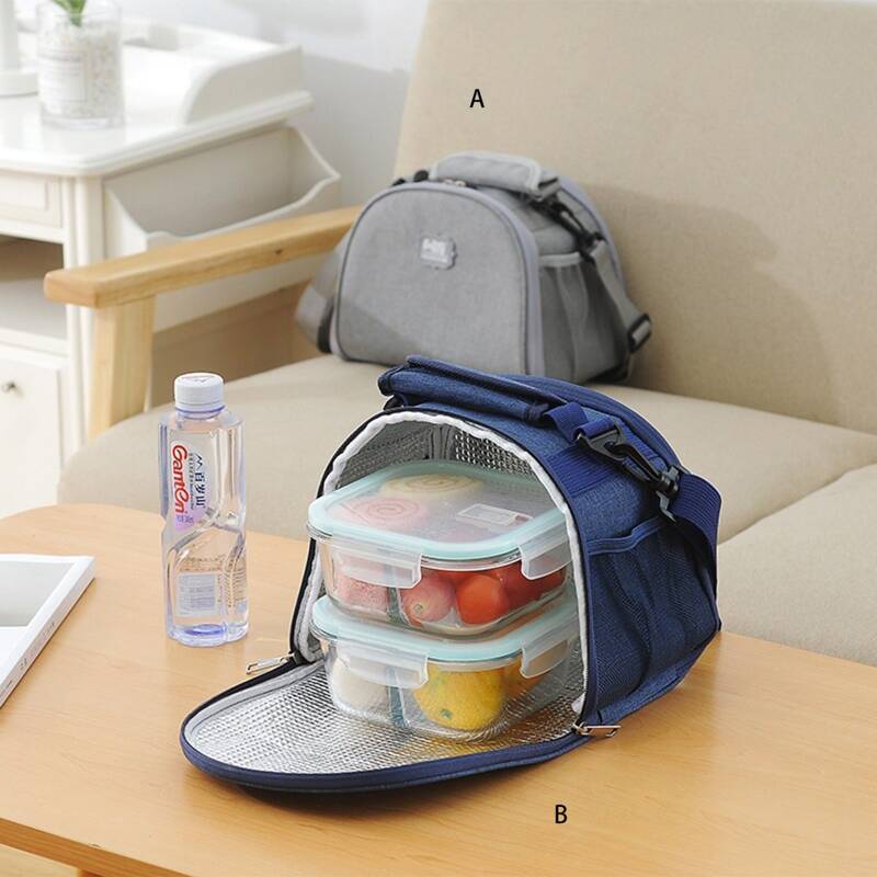 

1pc Random Insulation Lunch Bag, Multicolor