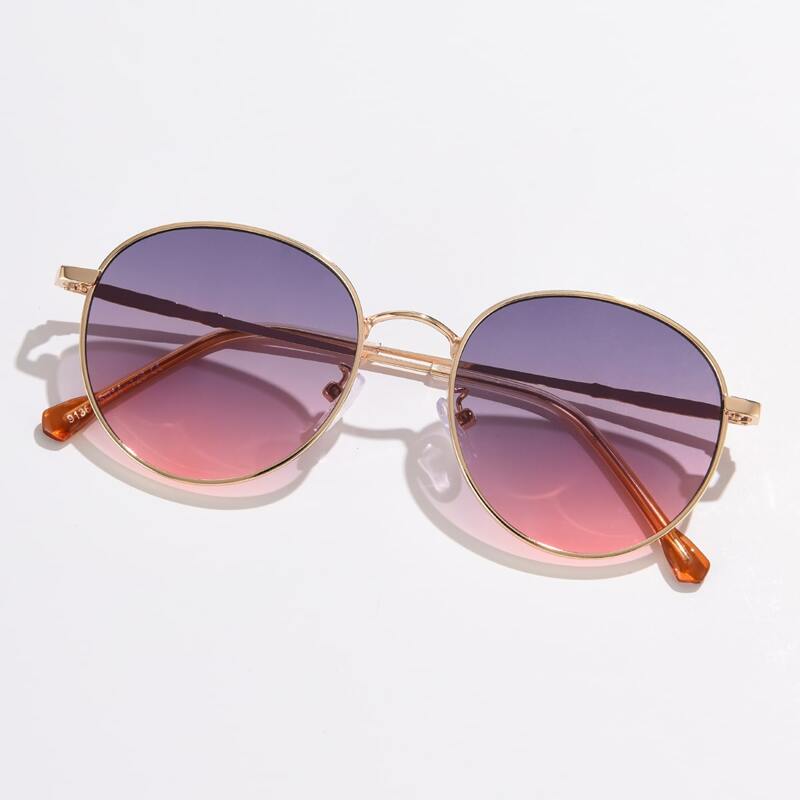 

Metal Round Frame Sunglasses