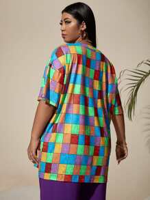 Áo thun Plus size Con số Giải trí - Nhiều màu - Xem 2