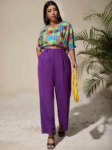 Áo thun Plus size Con số Giải trí - Nhiều màu - Xem 3