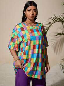 Áo thun Plus size Con số Giải trí - Nhiều màu - Xem 4