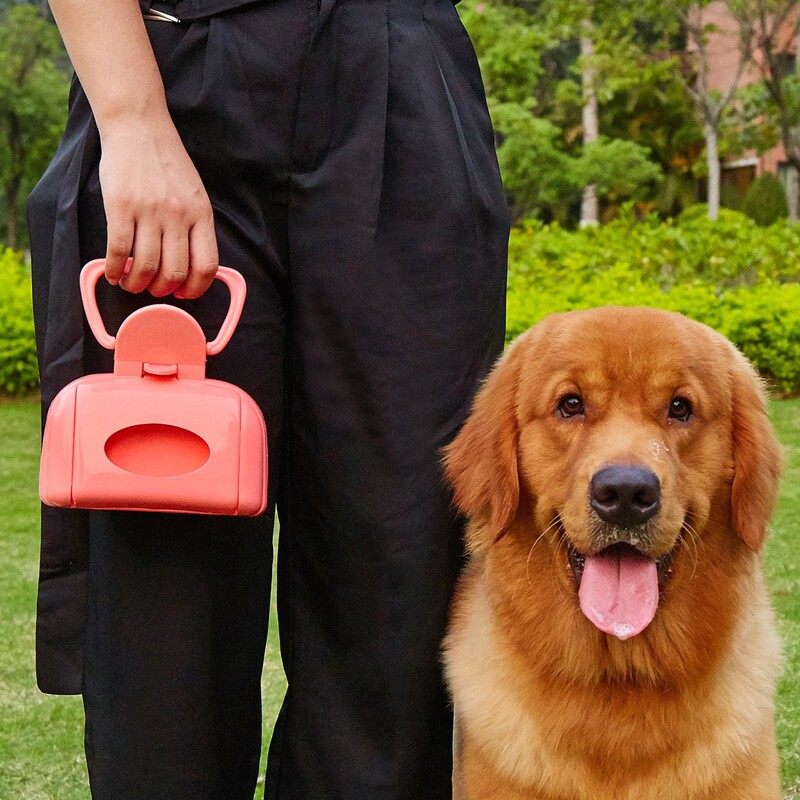 

1pc Pet Pooper Scooper, Pink