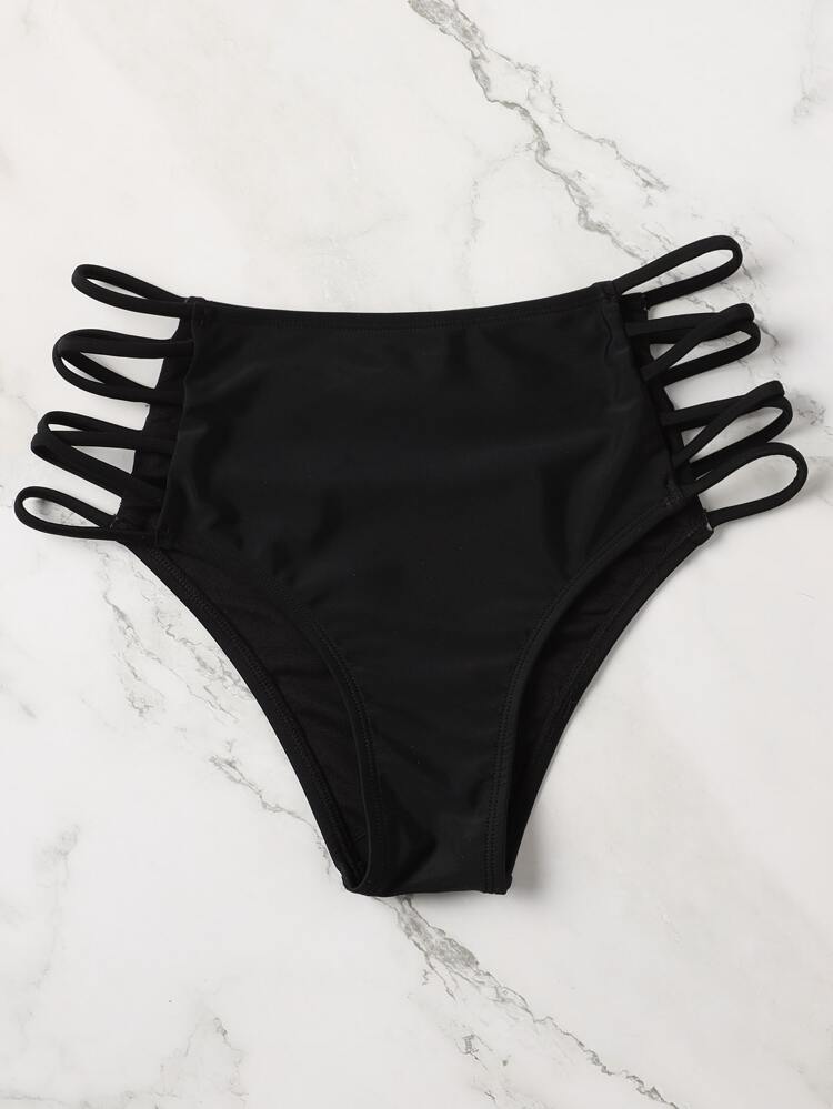 Summer Beach Cut-Out High Waisted Bikini Panty