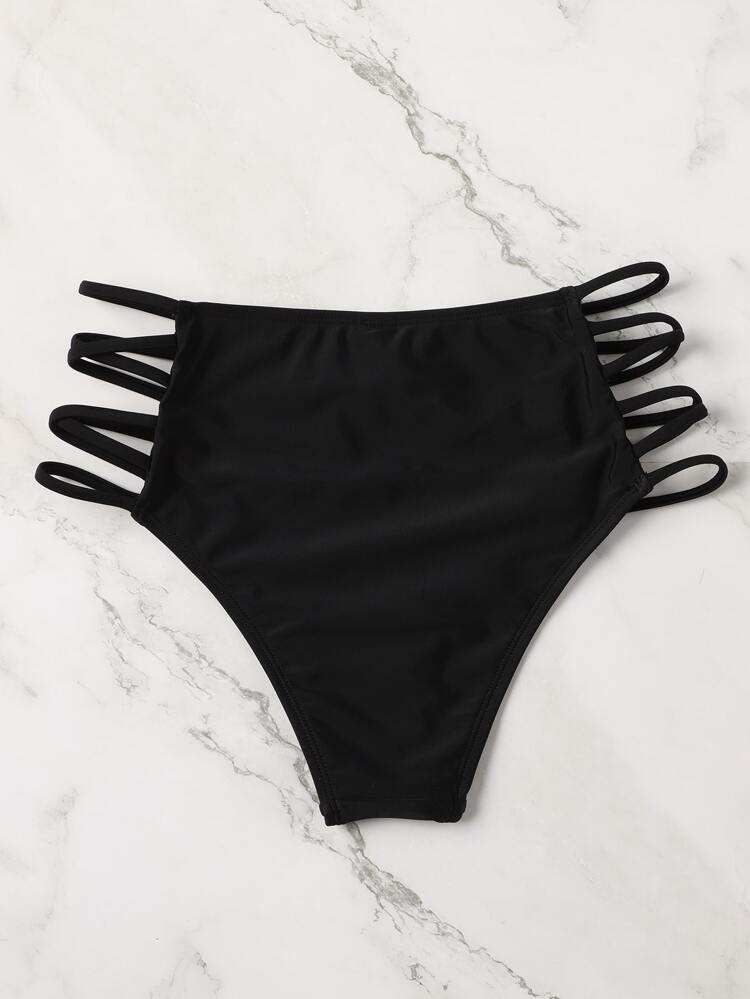 Summer Beach Cut-Out High Waisted Bikini Panty