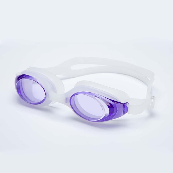 

Silicone Anti-fog Swimming Goggles, Purple