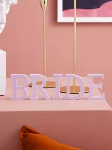 1pc Multi-Color Acrylic Decorative Letter Display Best