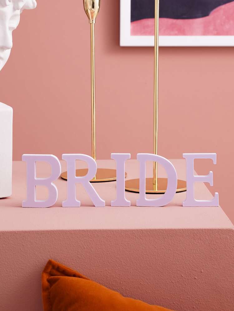 1pc Multi-Color Acrylic Decorative Letter Display