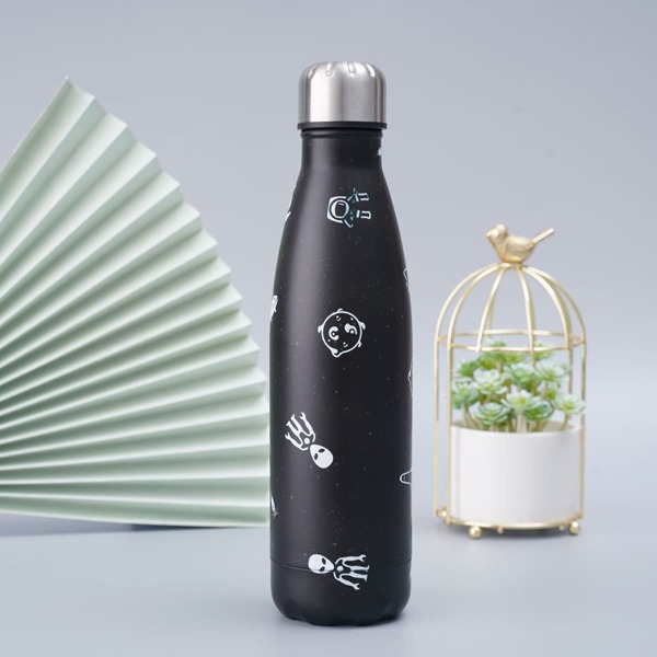 

Alien Print Travel Mug, Black