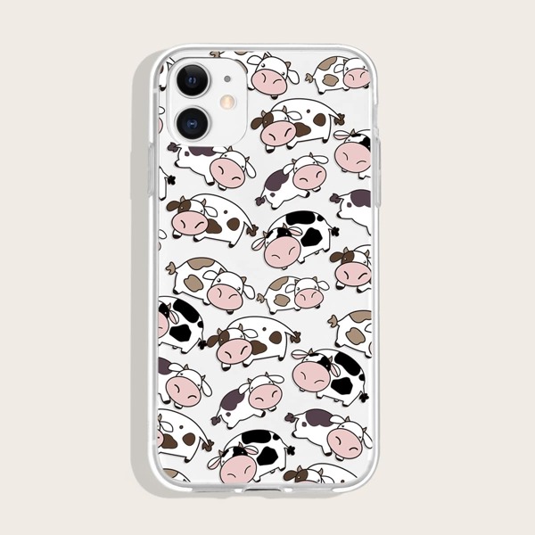 

Cartoon Graphic Phone Case, Multicolor