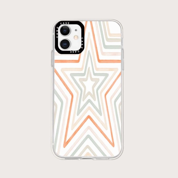 

Star Print Phone Case, Multicolor
