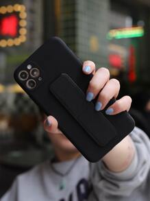 Phone Case With Holder - Black - View 7