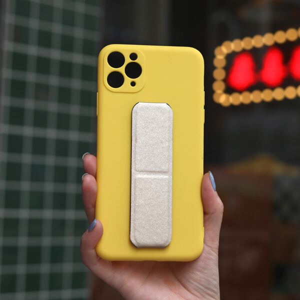 

Phone Case With Holder, Yellow