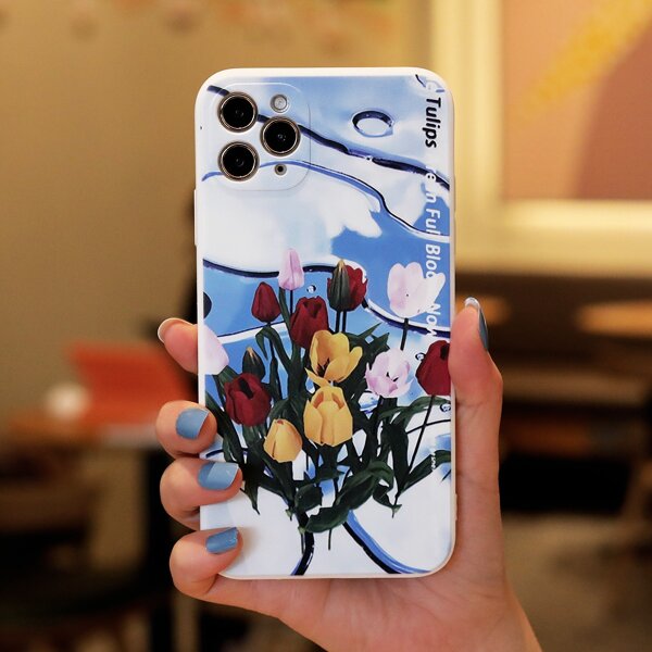 

Flower Pattern Phone Case, Multicolor