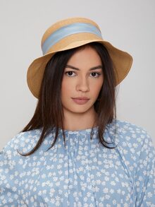 MOTF PREMIUM WIDE BRIM HAT - Camel - View 1